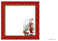 Christmas Clay Pigeon Shooting Dude 2 8x8 Quick Card Insert