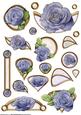 Rose Embellishment Sheet (lilac)