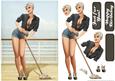 1950's Pin Up Girl Alice May (black)