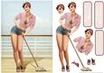 1950's Pin Up Girl Alice May (pink)