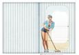 1950's Pin Up Girl Alice May (light Blue) Insert
