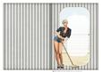 1950's Pin Up Girl Alice May (black) Insert