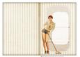 1950's Pin Up Girl Alice May (retro) Insert
