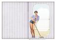 1950's Pin Up Girl Alice May (lilac) Insert
