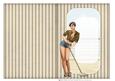 1950's Pin Up Girl Alice May (brown) Insert