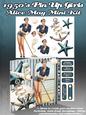 1950's Pin Up Girl Alice May Mini Kit (blue)