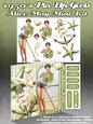 1950's Pin Up Girl Alice May Mini Kit (green)