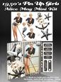 1950's Pin Up Girl Alice May Mini Kit (black)