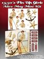 1950's Pin Up Girl Alice May Mini Kit (retro)
