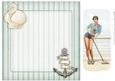 1950's Pin Up Girl Alice May Mini Kit (aqua) Insert