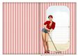 1950's Pin Up Girl Alice May Mini Kit (red) Insert