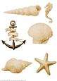 Seaside Embellishments (retro)