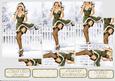 1950s Eva Grace Winter Wonderland (green) Pyramid