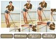 1950's Pin Up Girl Alice May Pyramid (brown)