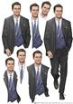 Art Deco Gentleman Antonio (lilac) Decoupage Sheet