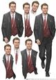 Art Deco Gentleman Antonio (pink) Decoupage Sheet