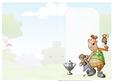 Golf and Beer Dude Insert