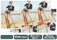 1950's Pin Up Girl Alice May Pyramid (blue)