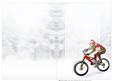 Mountain Bike Christmas Dude Insert