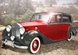 Vintage Art Deco Car (red)