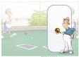 Indoor Lawn Bowler Dude Insert