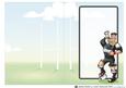 Rugby Dude: Black and White