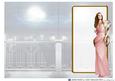 Art Deco Lady Pearl Christmas (light Pink) Insert