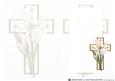 White Lily Cross Insert