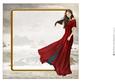 Lady Guinevere (red) 8x8 Quick Card Insert