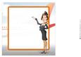 Air Hostess Orange 8x8 Insert