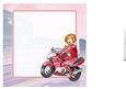 Biker Chick Pink 8x8 Insert