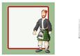 Kilt Dude Redbeard (green) 8x8 Insert