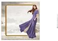 Lady Guinevere (purple) 8x8 Quick Card Insert