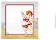 British Beach Dudess 8x8 Insert