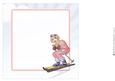 Skier Dudess 8x8 Insert