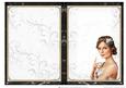 Art Deco Lady Athena White Insert