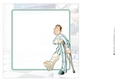 Broken Leg Dude 8x8 Quick Card Insert