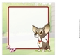 Chihuahua Brown 8x8 Quick Card Insert