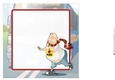 Bus Spotter Dude 2 8x8 Quick Card Insert