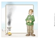 Burning BBQ Dude 8x8 Insert