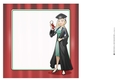 Graduation Dudess Blonde Hair Blank Board 8x8 Insert