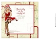 Naughty List Retro 8x8 Insert