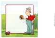 Bowling Dude Red 8x8 Insert