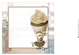 Mrs Cup Cake Mouse (Chocolate) 8x8 Insert