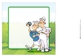 Bowling Dudes Couple 2 8x8 Insert