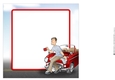 Best Dad Red Car 8x8 Insert