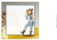 Line Dancer Lady Blue 8x8 Insert