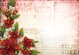 Sophia Floral Spray Paper Red
