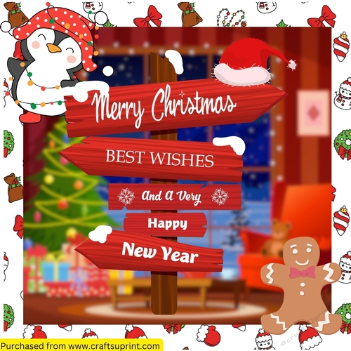 Merry Christmas Card Mini Kit