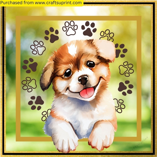Dog Birthday Card Mini Kit